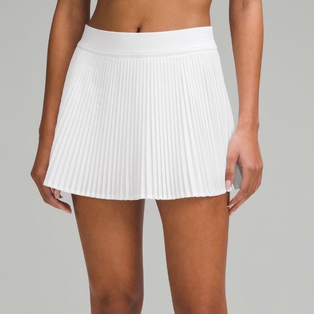 Varsity High Rise Pleated Tennis Skirt